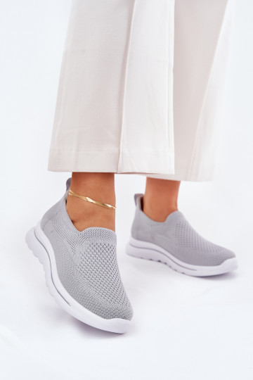 Pealiste omad Spordijalatsid Riidest Slip-on Halli värvi Adiora 2