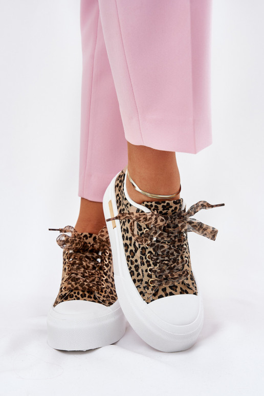 naiste saapad platvormiga Koos Ornate Paeladm leopardimustriga pruunid värvi Zidora naiste saapad platvormiga Koos Ornate Paeladm leopardimustriga pruunid värvi Zidora