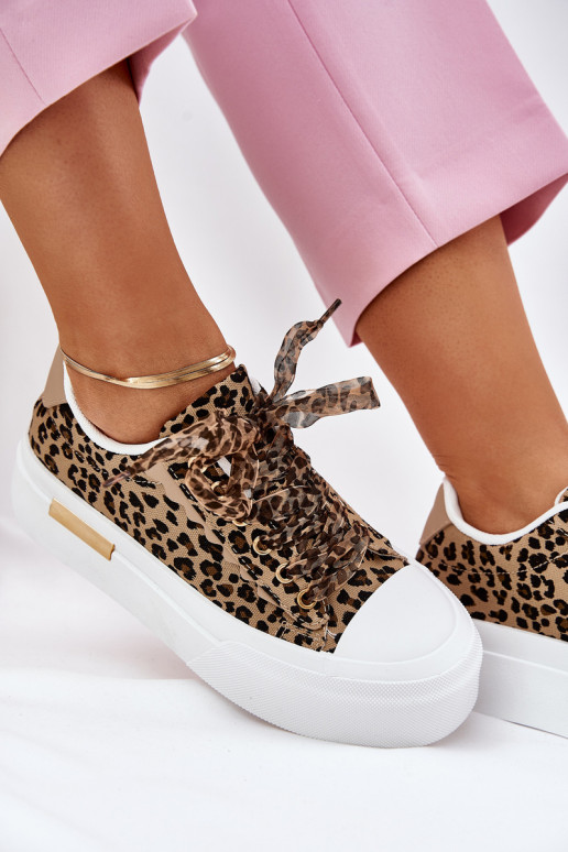 naiste saapad platvormiga Koos Ornate Paeladm leopardimustriga pruunid värvi Zidora naiste saapad platvormiga Koos Ornate Paeladm leopardimustriga pruunid värvi Zidora