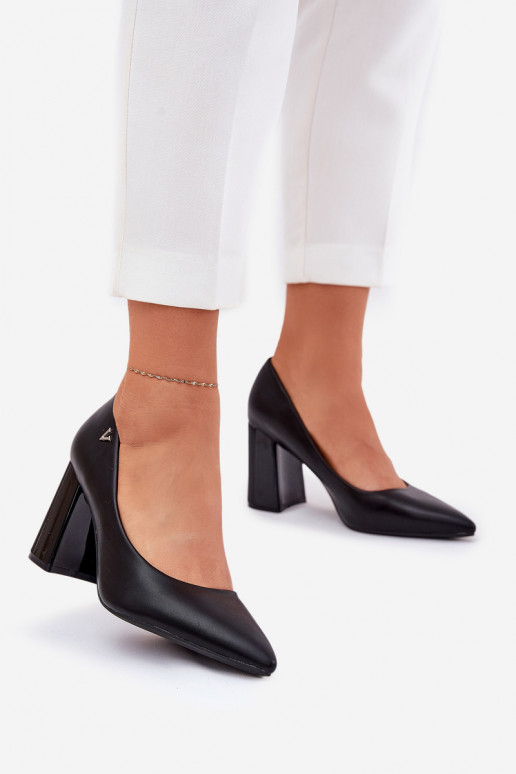 Elegantsed Kingad kõrge jämeda kontsaga Vinceza 62220 msuud